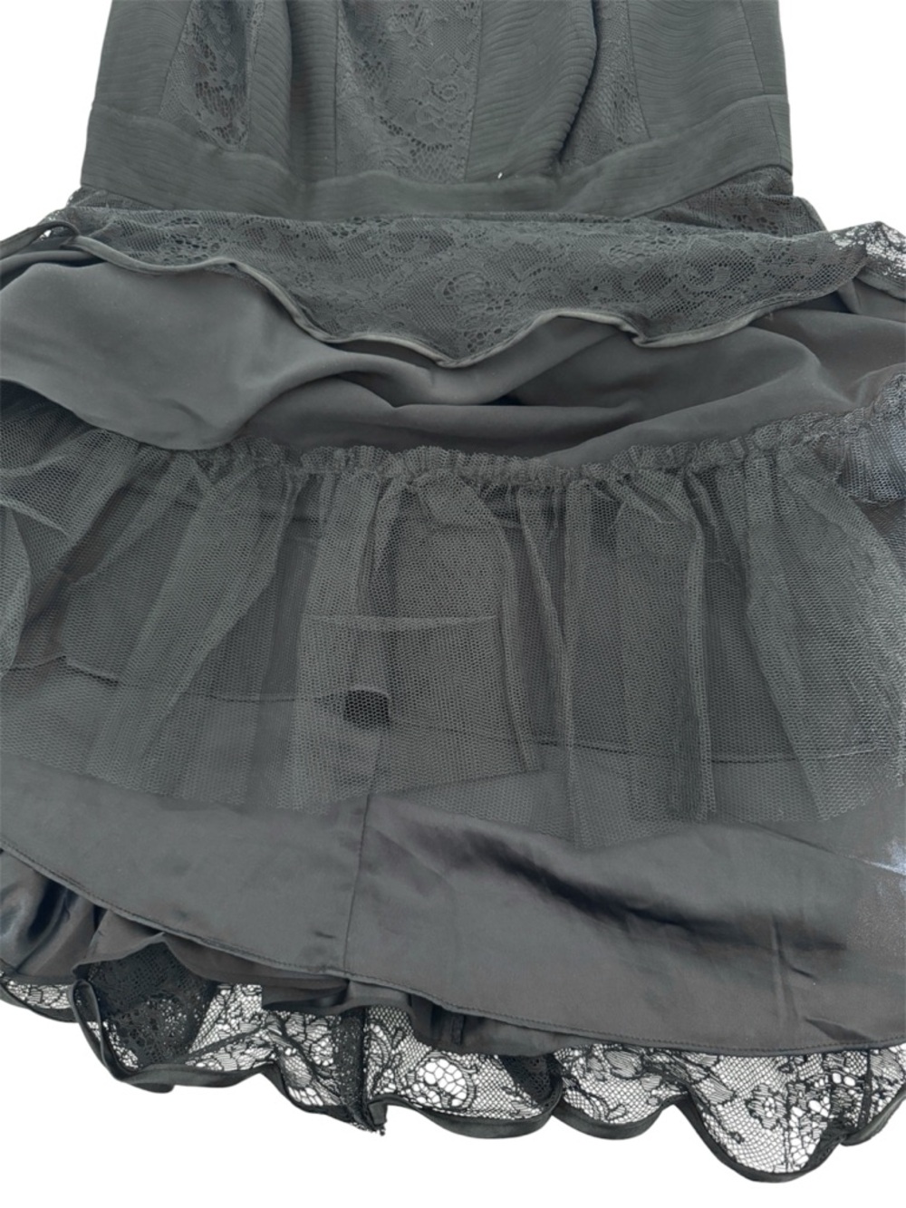 City Chic Audrey Fit and Flare Black Lace Dress, Size 18 (Runs Small) - Picture 7 of 10